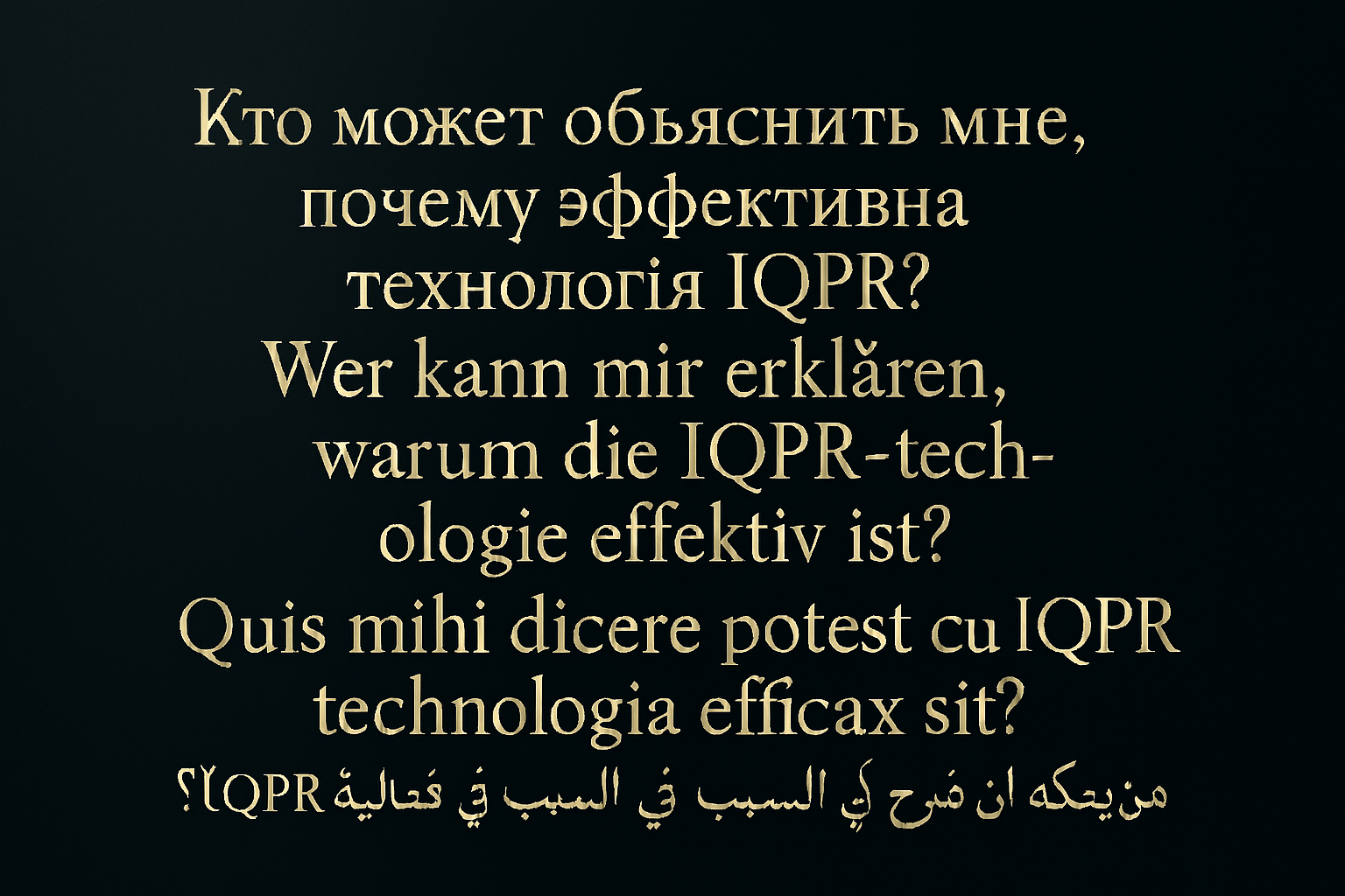 iQPR   1999-2026